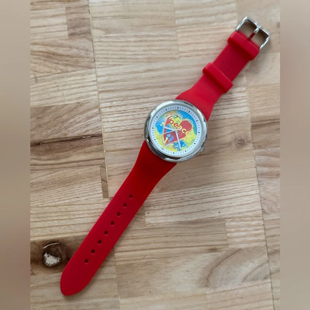 Fruitz by Philip Stein Rare Edition Watch Peace Love Natural Frequency Tech